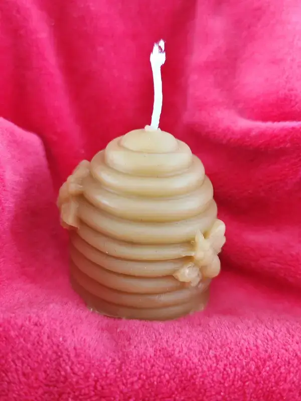 Bougie Ruchette en paille